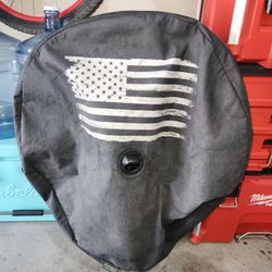 Jeep Wrangler spare tire cover