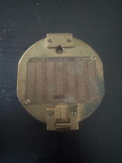 Vintage Style Brass Pocket Compass / Brunton Transit Replica