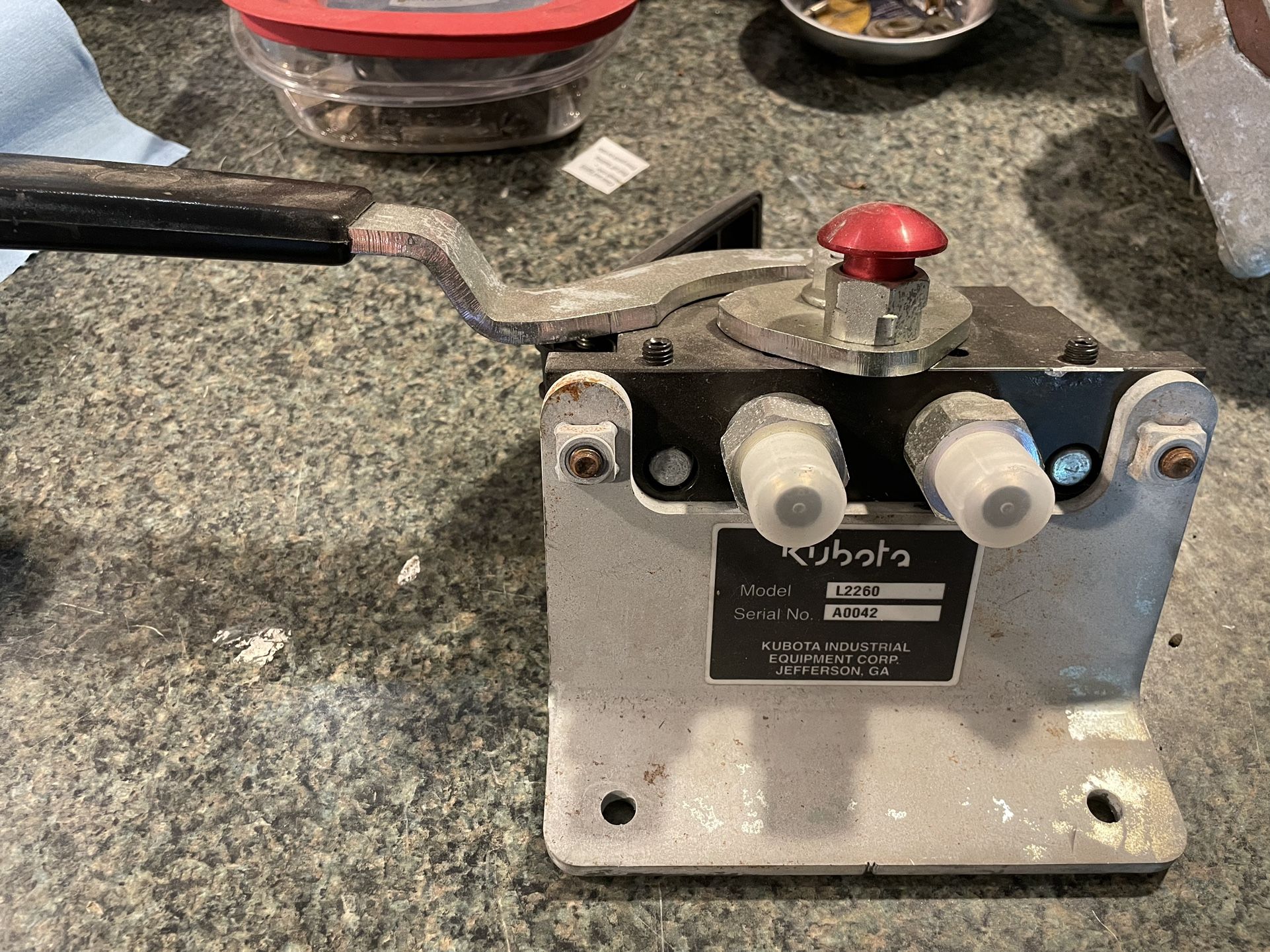 Kubota L2260 Quick Disconnect