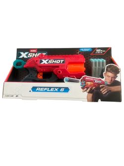 Zuru X-shot Air Pocket Technology  Reflex 6 New