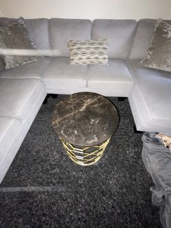 Stone Side Table