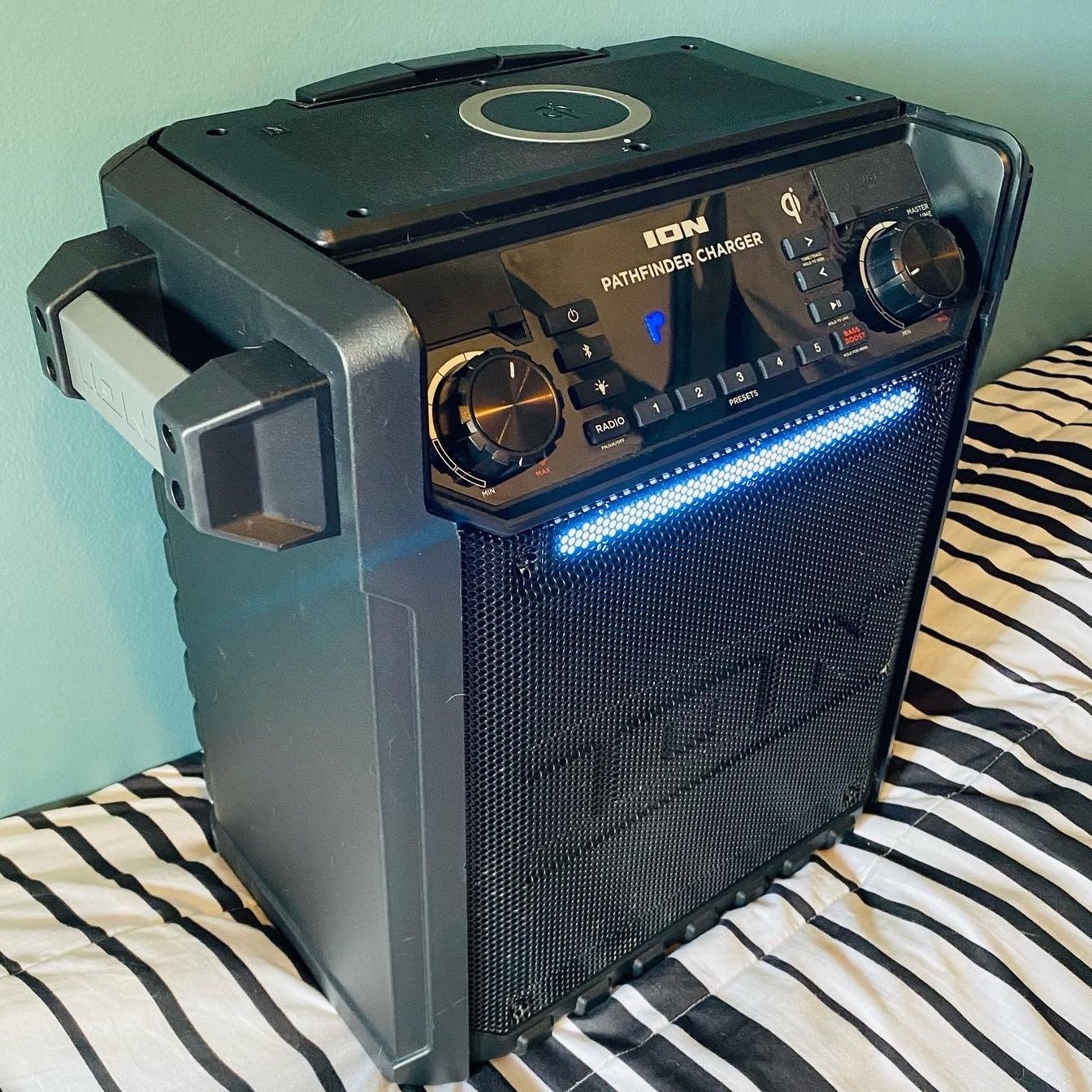 Bluetooth Portable Speaker Ion Pathfinder Charger Ion Speaker