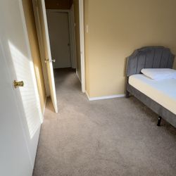 Single Bed frame And Mattress 