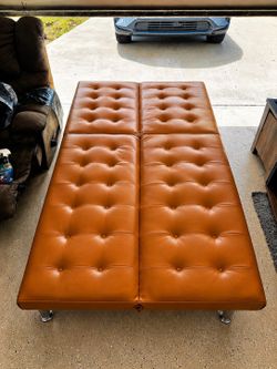 Leather Futon Sofa bee