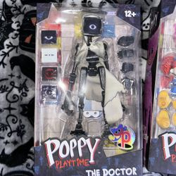 Poppy Playtime The Doctor Boxed Action Figure Interchangeable Hands