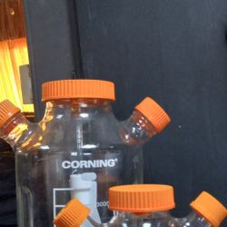 Corning Reusable Glass Spinner Flasks