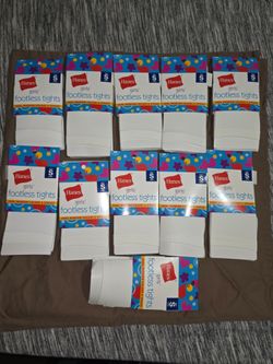 Hanes 11 pairs (Small) Footless Tights for $20 or $2 each
