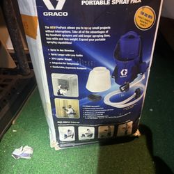 Brand NEW-Graco ProPack Portable Spray Pack Backpack -Complete – For TrueCoat Pro Sprayers($140obo)