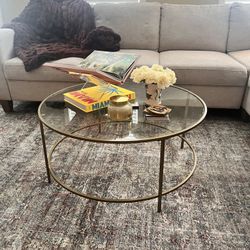 Round Glass Coffee Table