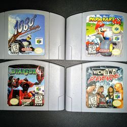  Authentic ( Original Cartridge ) Classic Nintendo N64 Retro Video Game Memories 