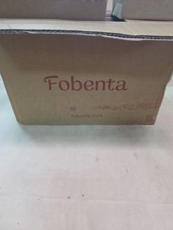 Fobenta- 18  piece slate blue ceramic plates and bowls