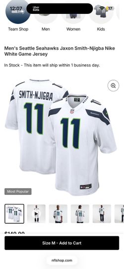 Nike NFL Seattle Seahawks Jaxon Smith-Njigba Jersey