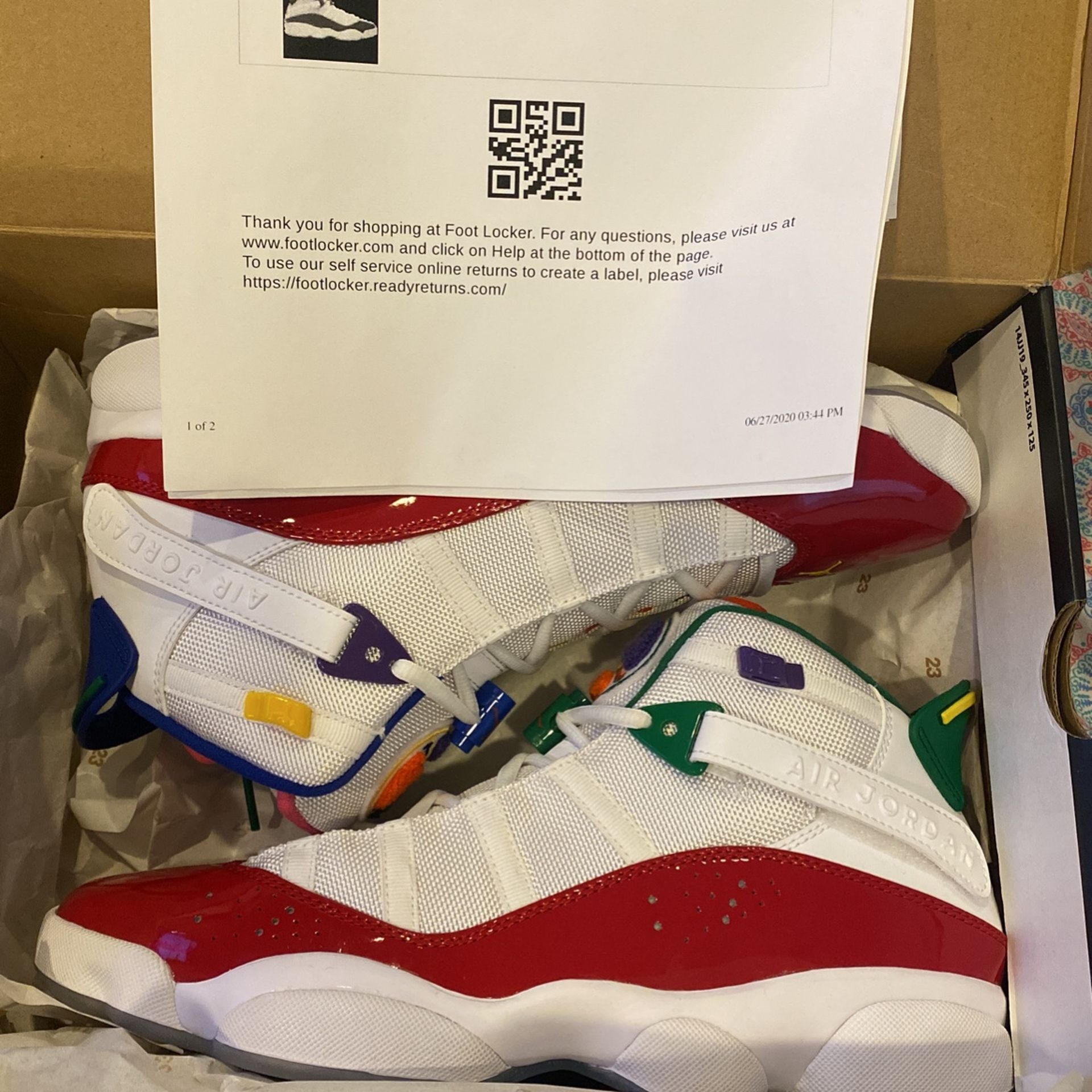 Mens Jordans 6 Rings Unite Size 10