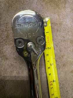 Snap on ratchet