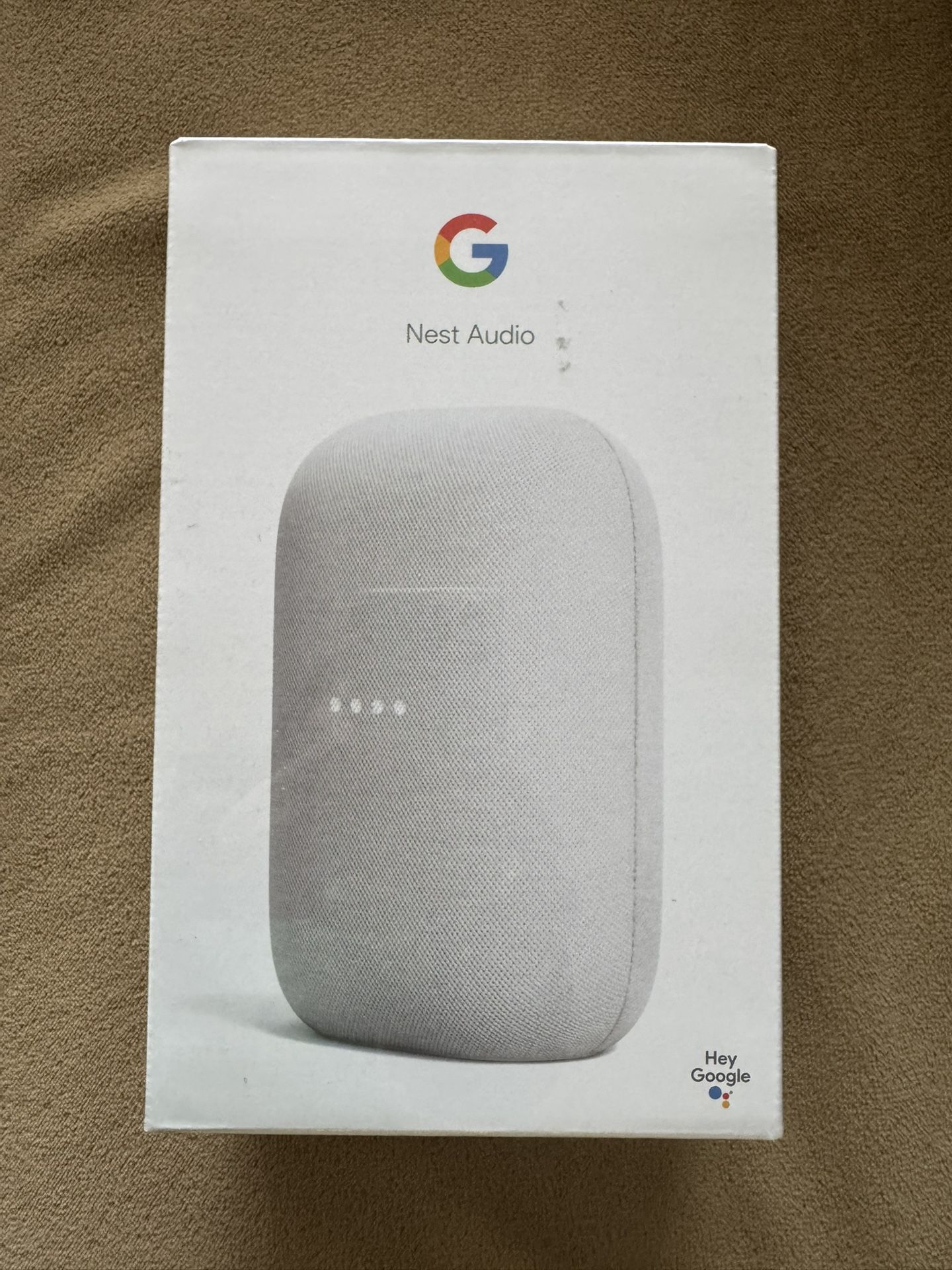 Google - Nest Audio - Smart Speaker - Chalk 