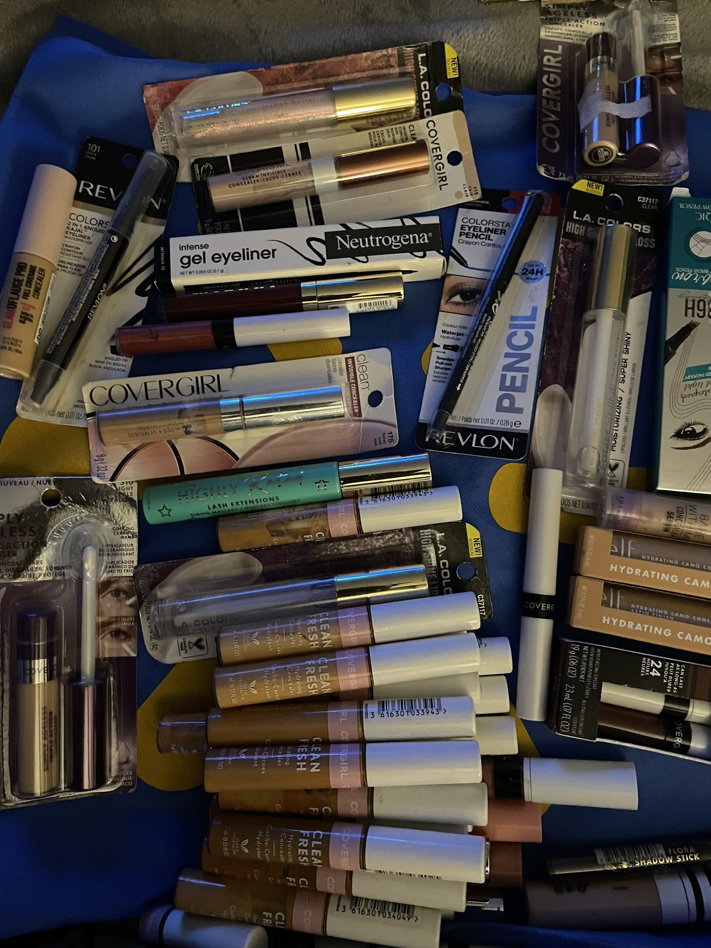 Assorted makeup.