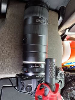 Canon Eos r8 with tamron lens
