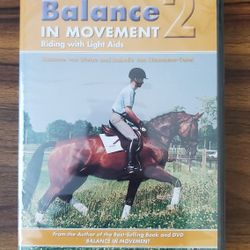 BALANCE IN MOVEMENT 2-RIDING WITH LIGHT AIDS Susanne Von Dietze  New Sealed DVD