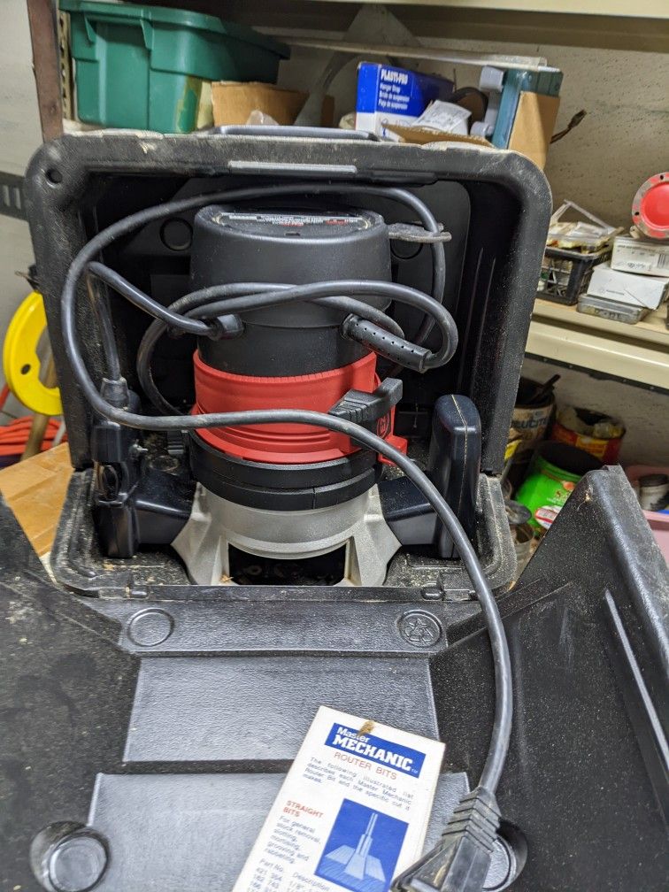 Sears Craftsman 1 -1/2 HP Ballbearing Router