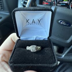 Real Diamond Engagement Ring 