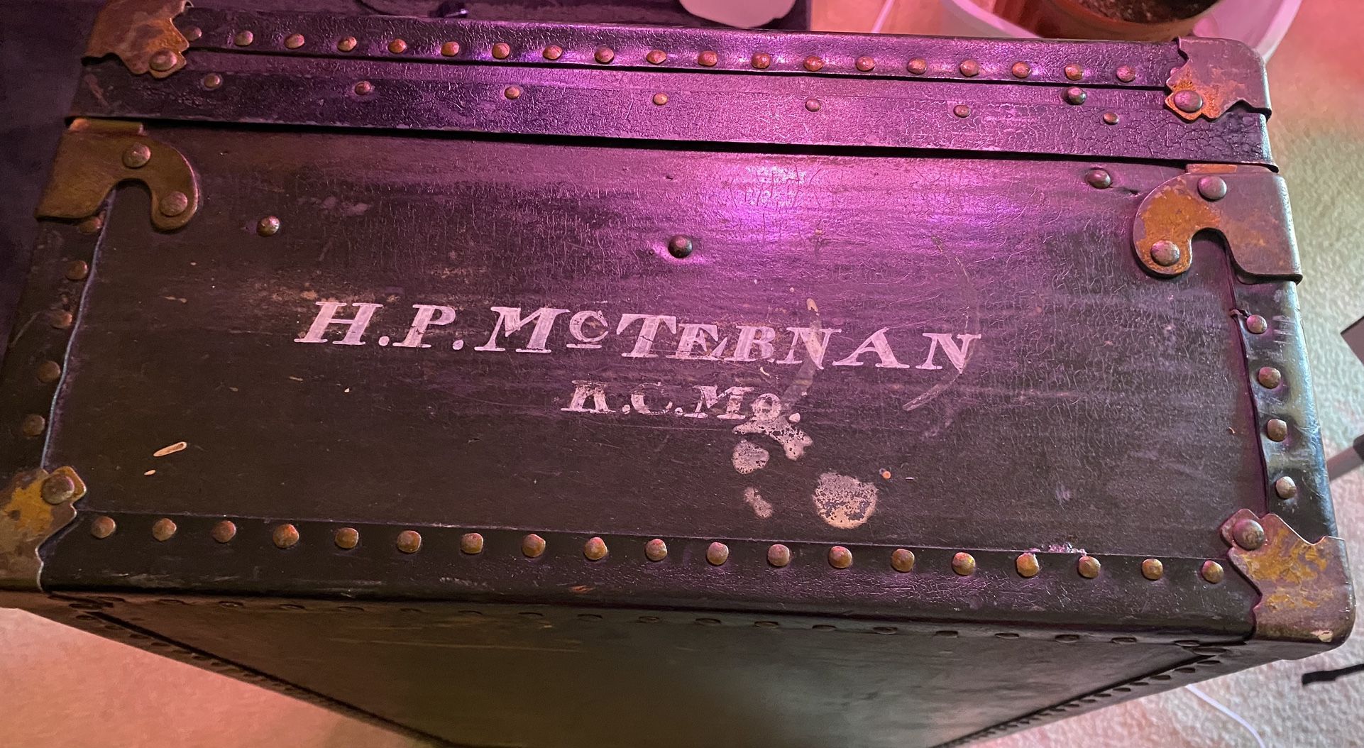 Suitcase Trunk Retro Vintage Luggage