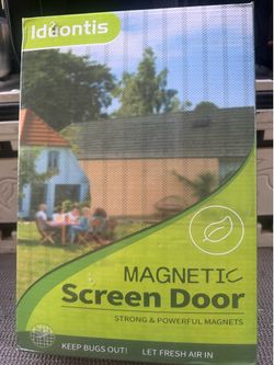 Magnetic screen door for sale