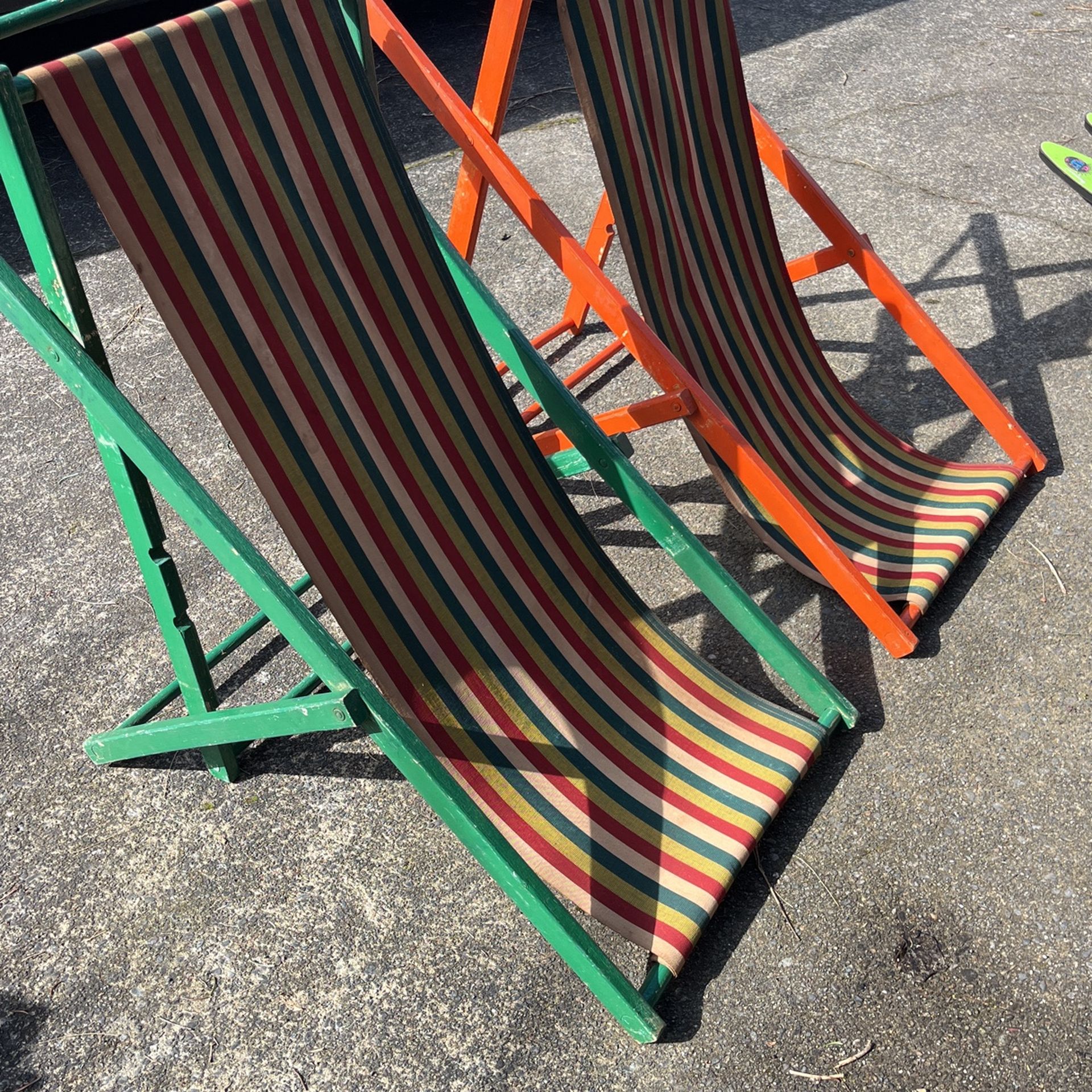 Vintage Beach / Lawn Chair