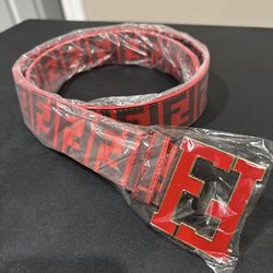 FENDI BELT RED (NEW)