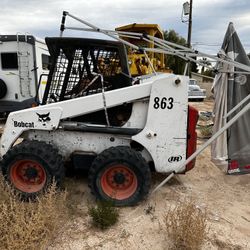 Bobcat 863 & Case 420 Skid Steer Turbo 