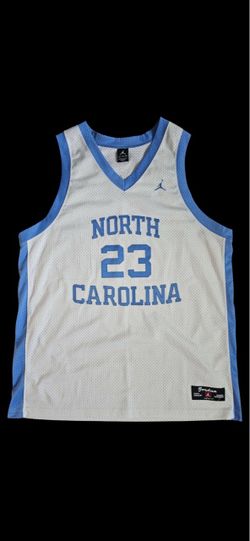 Jordan Michael Jordan #23 North Carolina Tar Heels Jersey XXL White/Blue