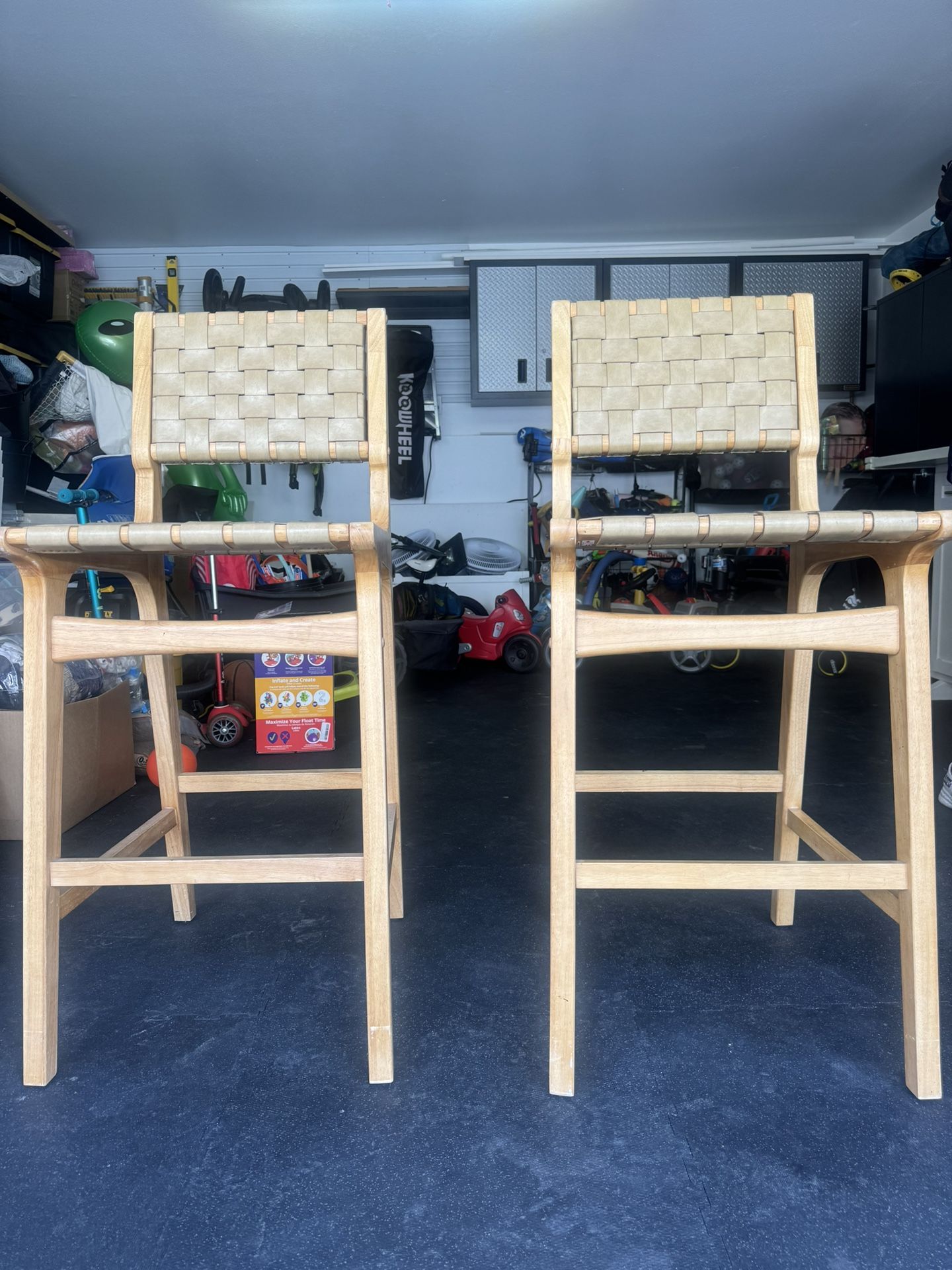 Woven Bar Stools