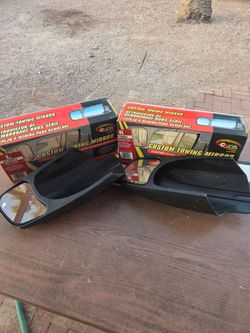 RV truck mirror extender