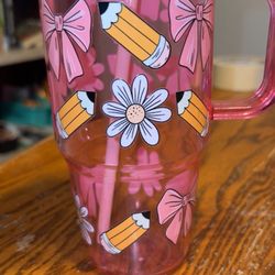 Pencil And Now Tumbler 