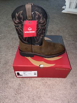 Wolverine steel toe boots