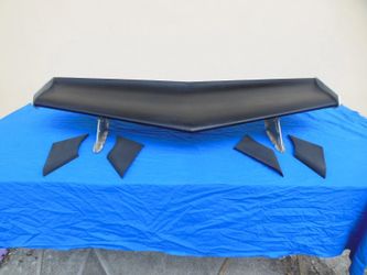 Rear Replica Winglets LP500 Style For Lamborghini Countach 1981-1989