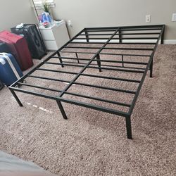 Queen Bed Frame In Excellent Condition