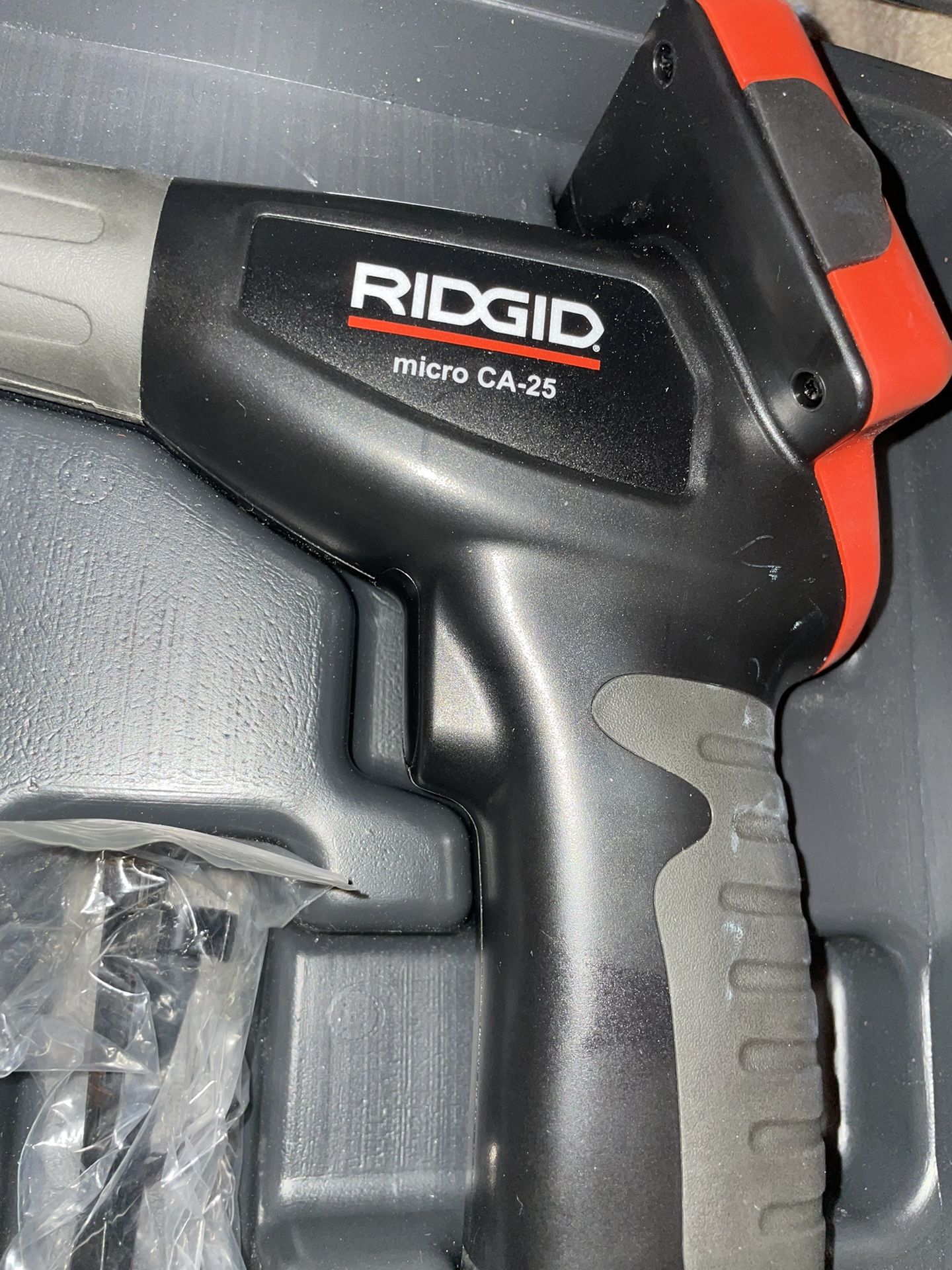 RIDGID 40043 Micro CA-25 Hand-Held Inspection Camera with 4' Cable, Borescope, Red