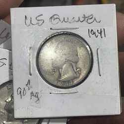 1941-P U.S. 🇺🇸 25c 