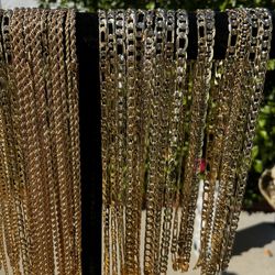 Any Chains With Charms Each $20.