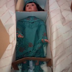 Antique Indian Porcelain Doll-$8
