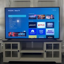 Farmhouse Style TV Stand 60”