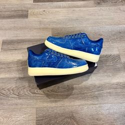 Nike Air Force 1 Low “Patent Denim” Sizes 8 - 13 IN HAND BRAND NEW