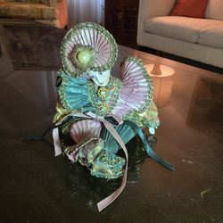 Japanese Girl Clown With Porcelain Face