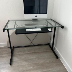 Glass Desk 