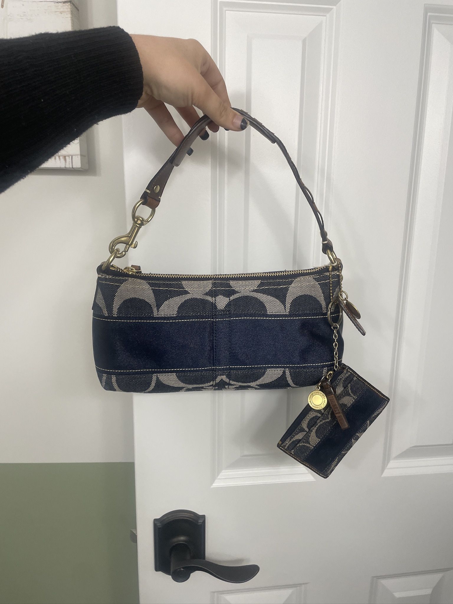 Coach Rare Denim Shoulder Bag