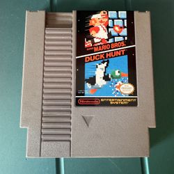 Nintendo NES Super Mario Bros / Duck Hunt cartridge