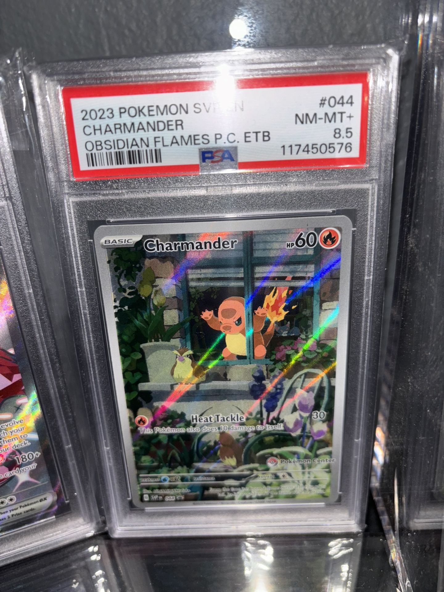 Charmander Pokemon Center Stamped Psa 8.5