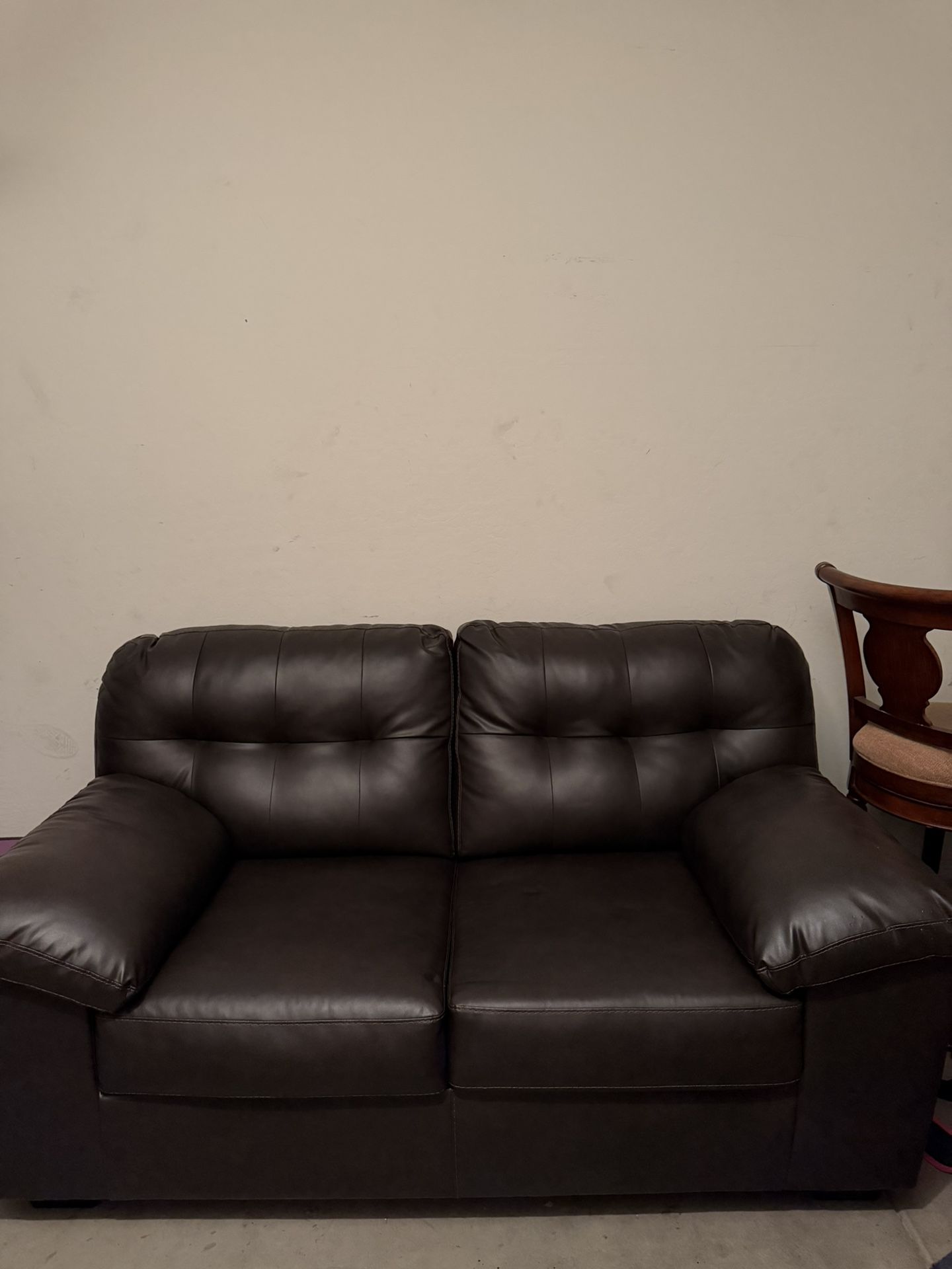 Black Leather Couch