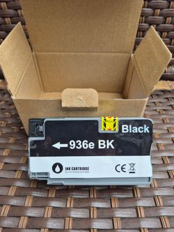 EZink 936e Ink Replacement Cartridge Black For HP BB 1.28.2029 NIB