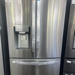 Mother’s Day/ Now$999 Was$2899  Model:LHFS28XBS. Stainless Steel Refrigerator & Freezer 